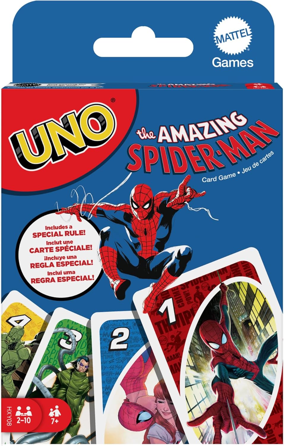 Mattel Games UNO The Amazing Spider-Man