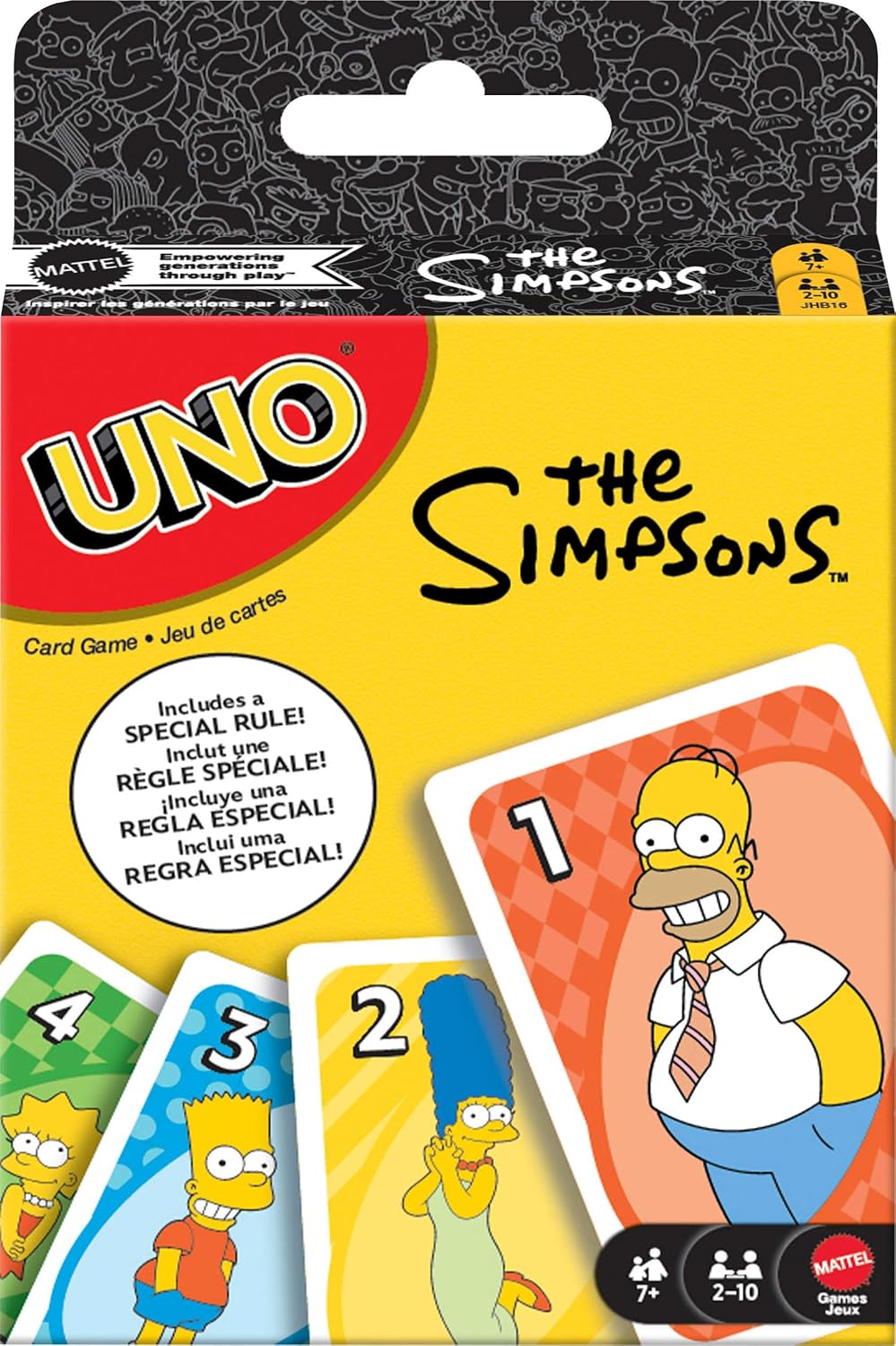 Mattel Games UNO dos Simpsons