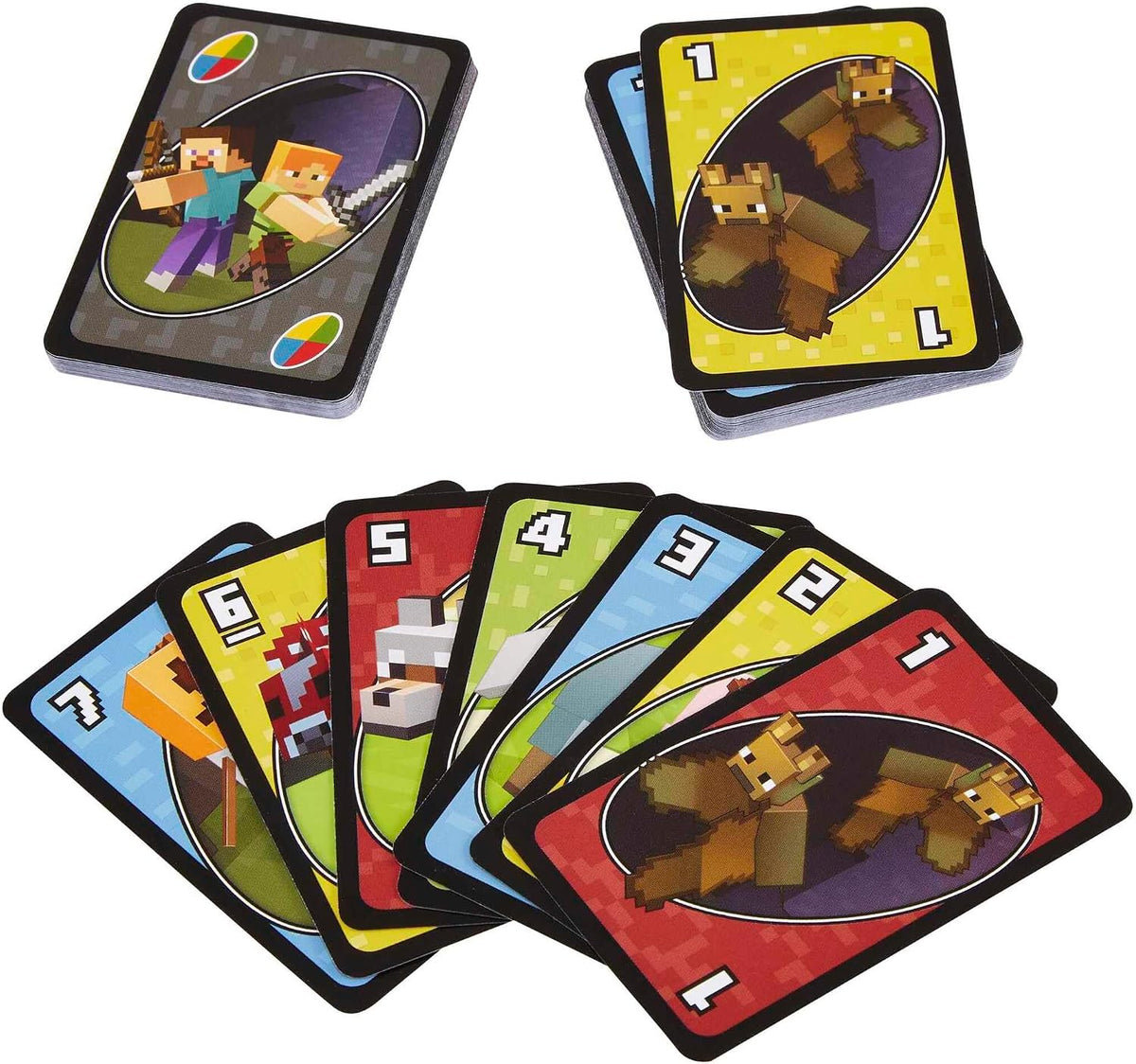 Mattel Games, Jogo de cartas UNO Minecraft