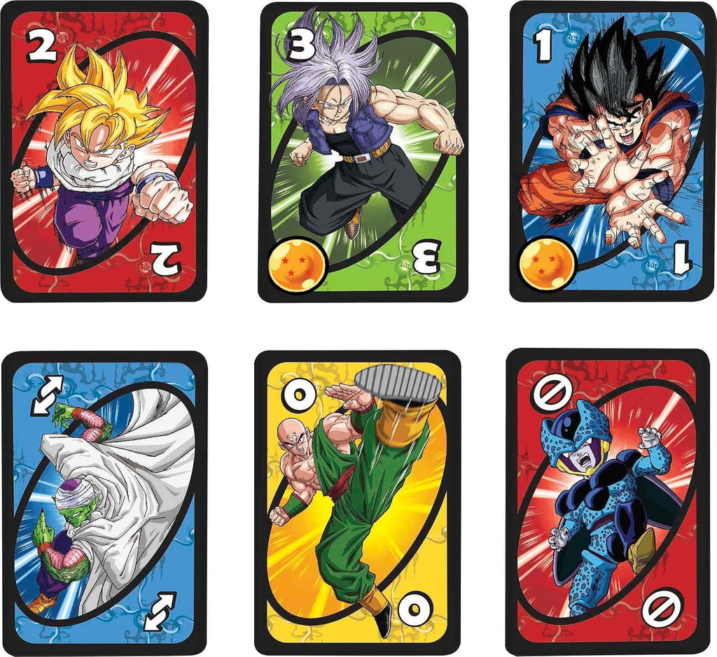 Mattel Games Jogo de cartas Uno DragonBall Z