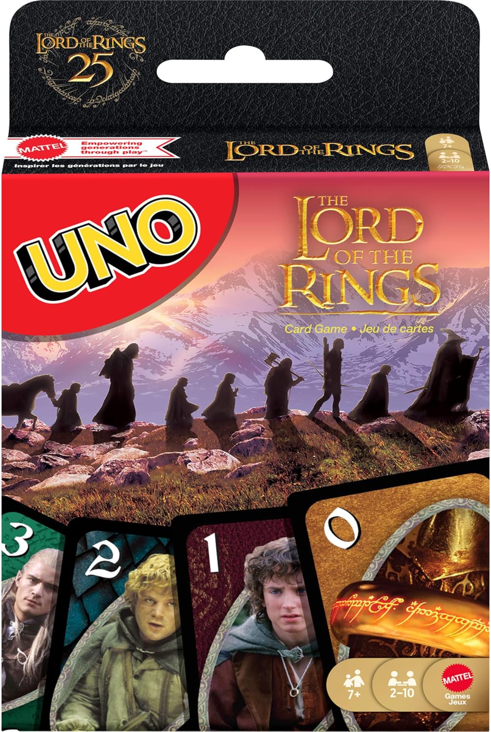 Mattel Games UNO O Senhor dos Anéis