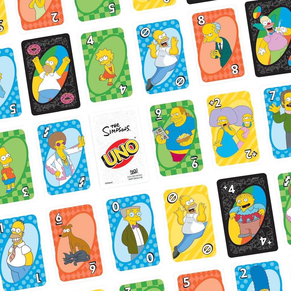 Mattel Games UNO dos Simpsons