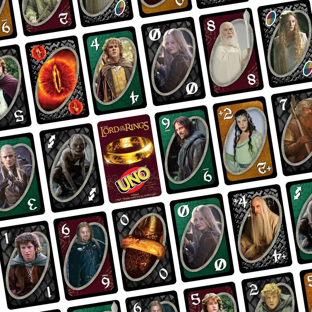 Mattel Games UNO O Senhor dos Anéis