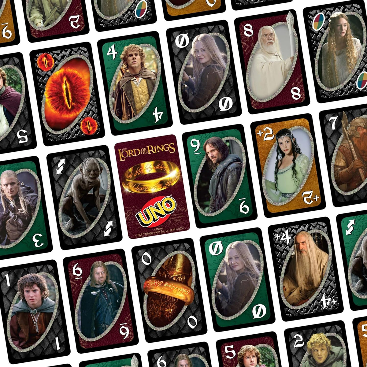 Mattel Games UNO O Senhor dos Anéis