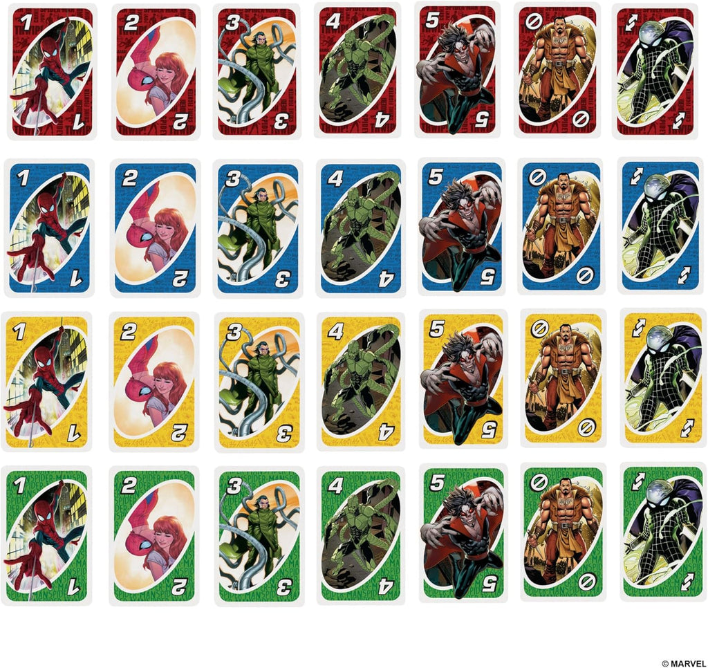 Mattel Games UNO The Amazing Spider-Man