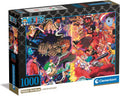 One Piece Puzzle de 1000 peças com póster